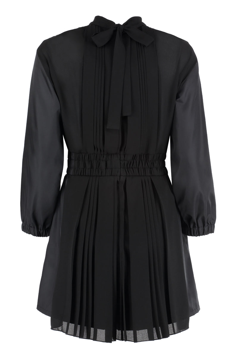 【送料&関税込】Prada Black Re-nylon And Crepe Jumpsuit Prada Black Re-Nylon And Crepe Jumpsuit – Fashdes