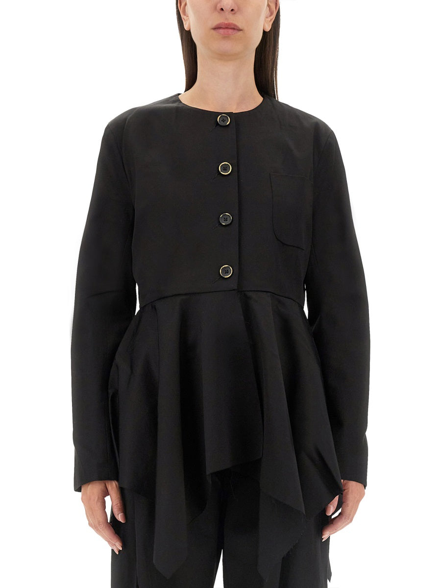 ジャケット UMA WANG Black Viscose Blend Koney Jacket Uma Wang Black viscose blend Koney jacket for Women Online