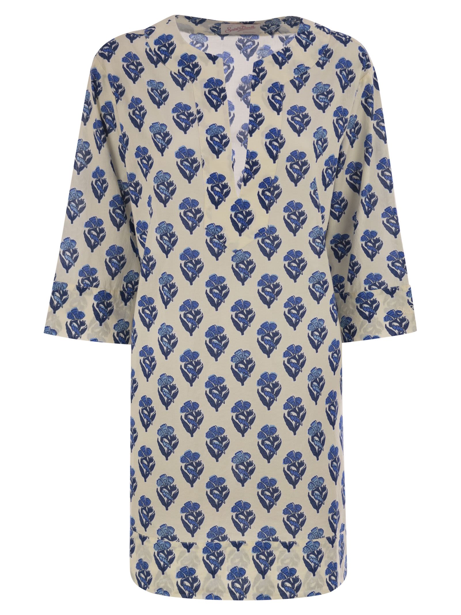 Mc2 Saint Barth Macha - Cotton Tunic Dress – Fashdes